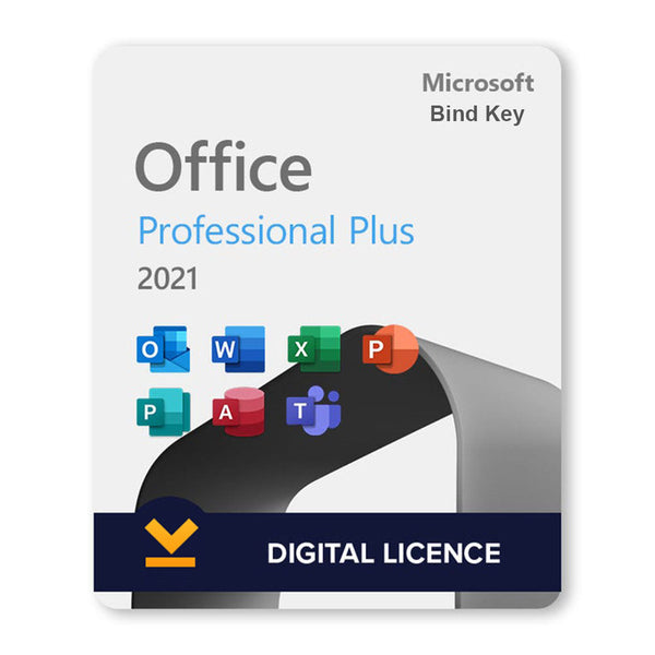Microsoft Office 2021 Professional Plus | 1 PC | Bind License Key | Download.