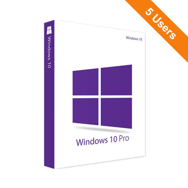 Microsoft Windows 10 Professional | 5PC | OEM | Product Key | Instant Download.
