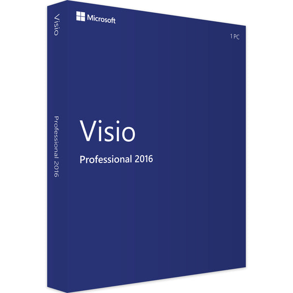 Microsoft Visio 2016 Professional Product License Key