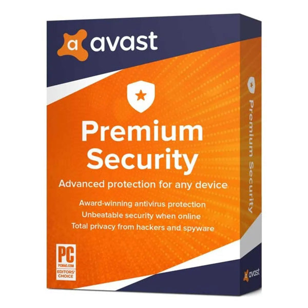 Avast Premium Security 1 Year 10 Devices.