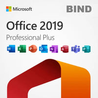 Microsoft Office 2019 Professional Plus | 1 PC | Bind License Key | Download 