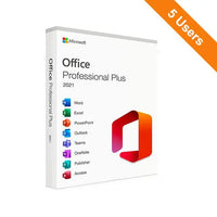 Microsoft Office 2021 Professional Plus | 5 PC | Digital License Key | Instant Download.