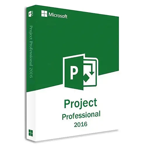 Microsoft Project 2016 Professional | 1 PC | Retail License Key | Instant Download.