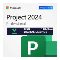 Microsoft Project 2024 | 1 PC | Lifetime Bind License | Instant Download.