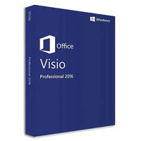 Microsoft Visio 2016 Professional | 1 PC | Retail License Key | Instant Download.