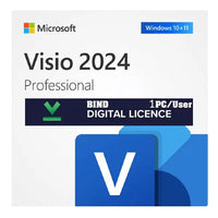 Microsoft Visio 2024 | 1 PC | Lifetime Bind License | Instant Download.