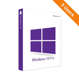 Microsoft Windows 10 Professional | 5PC | OEM | Product Key | Instant Download.