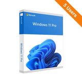 Microsoft Windows 11 Professional | 5PC | OEM Product Key | Instant Digital Download.