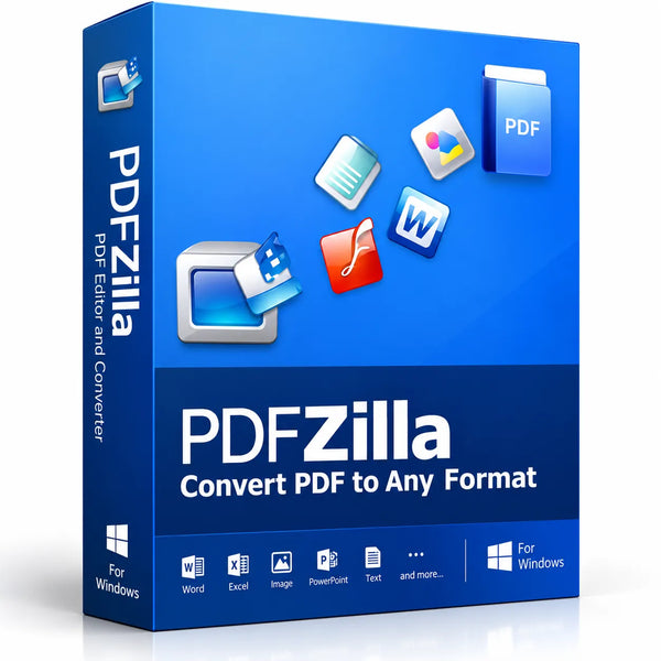 PDFZilla PDF Converter and Editing Software