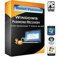 Password Recovery DVD Reset Remove For Windows 7 Vista XP.