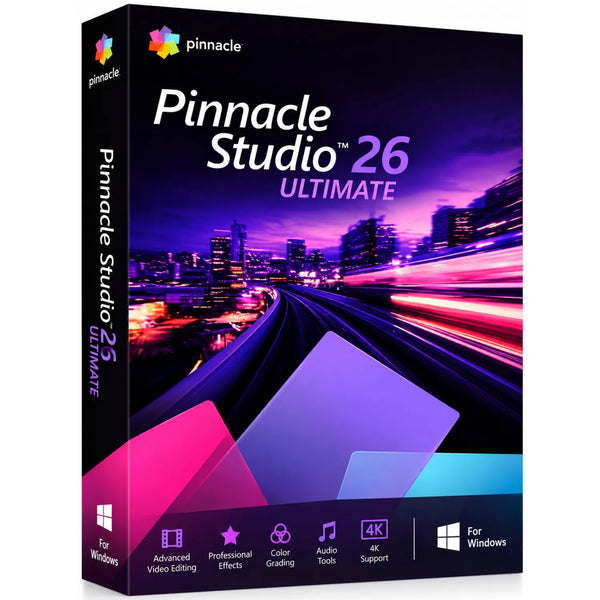 Pinnacle Studio 26 Ultimate Video Editing Suite