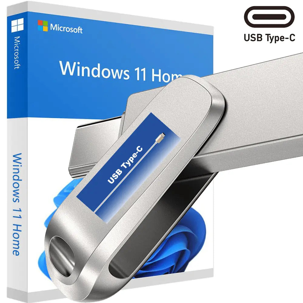 Recovery USB-C for Windows 11 Home Reinstall Fix Repair