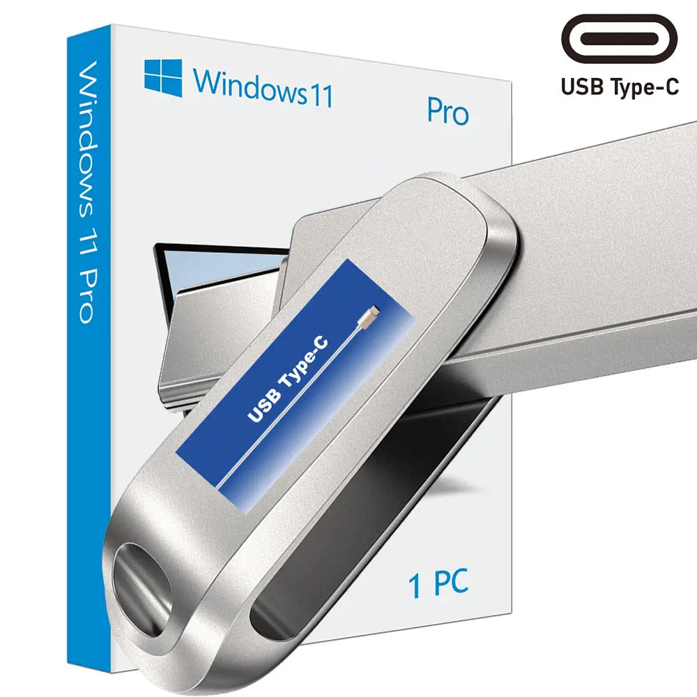 Recovery USB-C for Windows 11 Professional Reinstall Fix Repair