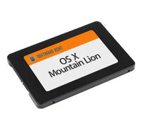 Apple Mac OS X Mountain Lion Preinstalled SSD Drive 240GB 480GB 1TB and Ready to Run.