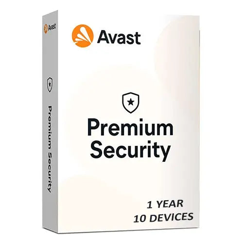 Avast Premium Security 1 Year 10 Devices