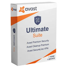 Avast Ultimate Suite Security 2022 1 appareil 1 an