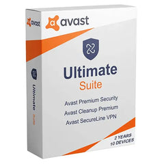 Avast Ultimate Suite Security 2022 10 Devices 2 Years