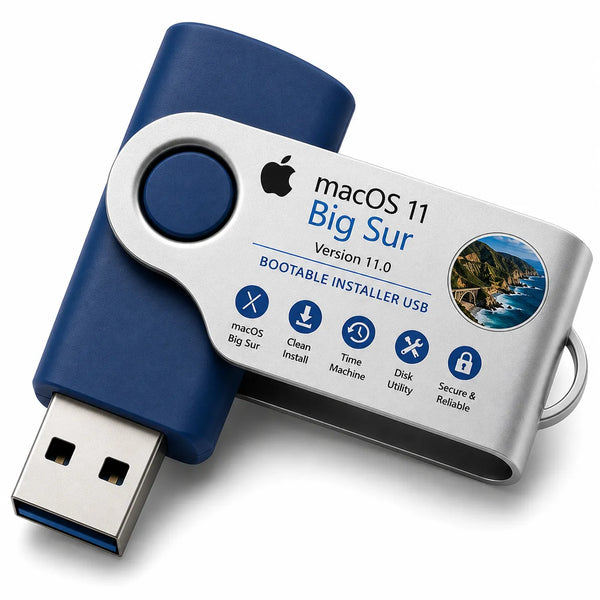 BigSur 11 macOS Recovery Repair Reinstall Bootable USB