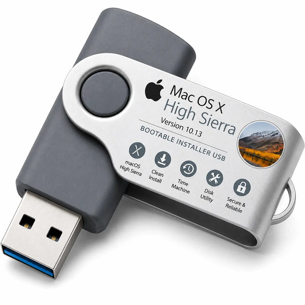 Apple Mac OS X 10.13 High Sierra Recovery Repair Ponowna instalacja USB