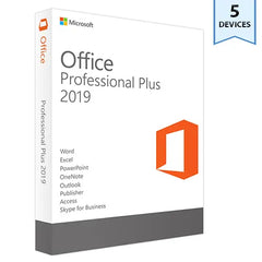 Produktlizenzschlüssel für Microsoft Office 2019 Professional Plus für 5 PC-Geräte
