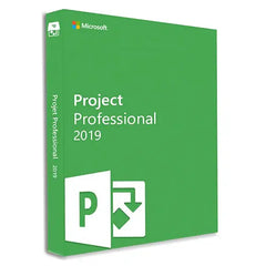 Clé de licence du produit professionnel Microsoft Project 2019