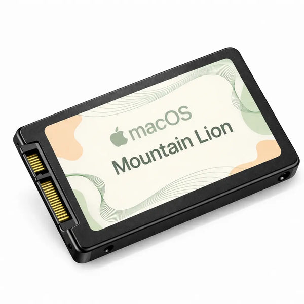 Dysk SSD Apple Mac OS X Mountain Lion z preinstalowanym systemem operacyjnym 240 GB, 480 GB i 1 TB, gotowy do uruchomienia