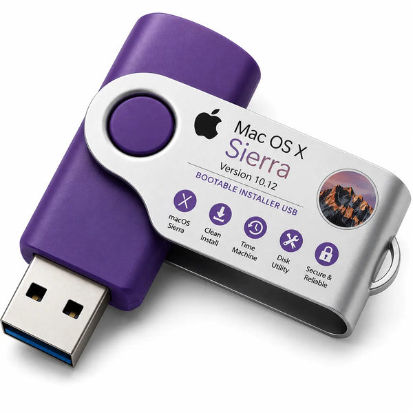 Apple Mac OS X 10.12 Sierra Installieren Wiederherstellung Reparieren Neuinstallieren USB