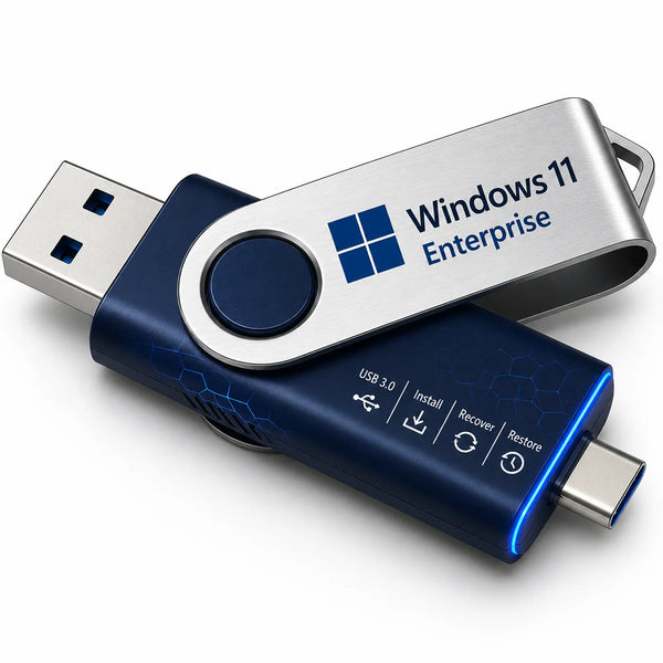 Windows 11 Enterprise Recovery Install USB-C