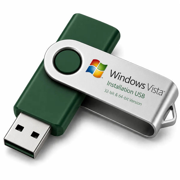 PC Laptop Reinstall Recovery USB für Windows Vista Alle Versionen